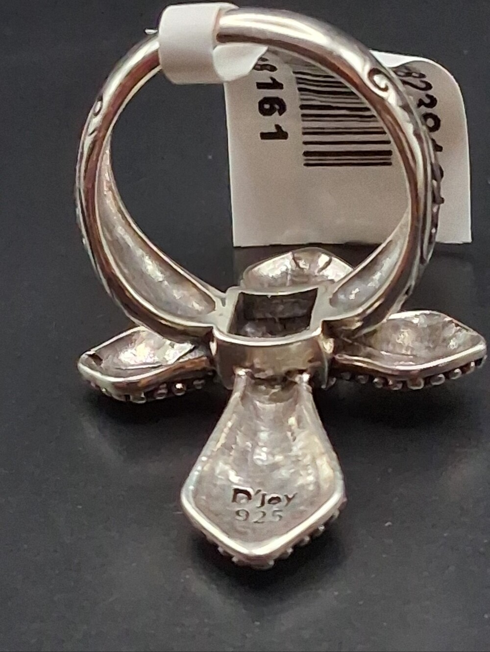 Bali Legacy Cross Ring in Sterling Silver (Size 6.0) 6.40 Grams - Picture 3 of 4